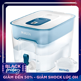 Bình Lọc Nước BRITA Flow Basic Blue - 8.2L (Kèm Maxtra Plus) - Hàng Chính Hãng