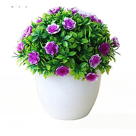 Mua Chậu cây hoa giả mini để bàn  kệ tụ trang trí nhà cửa  cửa hàng xinh xắn