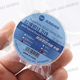 Mua Dây đồng câu mạch SUNSHINE SS-007E cỡ 0.007 - 0.009mm dài 200m tráng bạc
