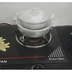 Mua NỒI GANG BỘ 2 NỒI GANG KHO TỘ ĐÚC BẰNG THỦY LỰC ĐƯỜNG KÍNH 17CM +20CM