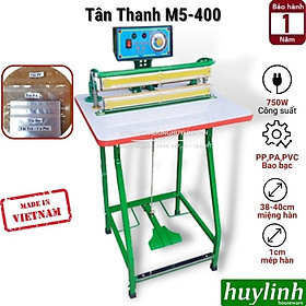 Mua Máy hàn miệng túi đạp chân Tân Thanh M5-300  M5-400  - má đồng