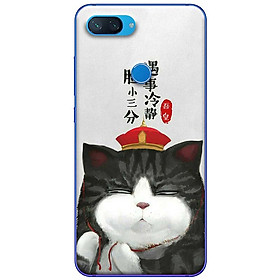 Ốp lưng dành cho Xiaomi Mi 8 Lite mẫu Mèo mặt ngu