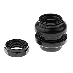 Cycling Bicycle Bike Headset Threadless Head Set Bearings Headset Black