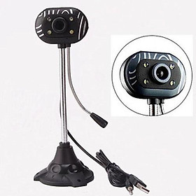 Mua Webcam cao cổ kèm míc loại xịn có đèn trợ sáng dùng cho học Online