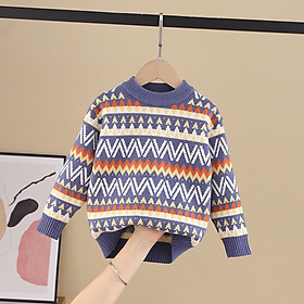 Áo len Vintage trẻ em, chất len đanh mịn đẹp, ấm áp, màu xinh cho cả bé trai và gái | MA18