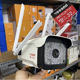 Mua Camera yoosee ngoài trời 4râu 36led 5.0Mpx xoay 360 độ siêu nét  có màu ban đêm  đàm thoại 2 chiều  cảnh báo chống chộm - HÀNG NHẬP KHẨU