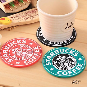 Combo 5 lót ly cao su chống trơn siêu bền starbuck