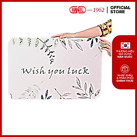 Mua Thảm thấm nước in hoa văn 600x390mm Livingon FM-OS-WL (Wish you luck)