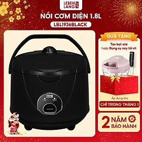 Mua Nồi cơm điện Lebenlang LBL1936 dung tích 1800ml  công suất 700W  thiết kế đơn giản  bảo hành 2 năm - hàng chính hãng