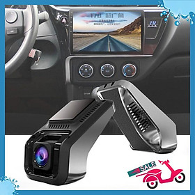 Mua Dual Dash Camera Ghi hình trước sau ô tô  hỗ trợ ADAS và Android