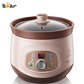 Bear electric cooker lock temperature preservation fresh low noise anti-overflow 2L