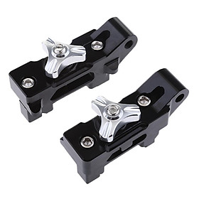 CNC Motorcycle Rear Axle Spindle Chain Adjuster Blocks For Yamaha MT-07