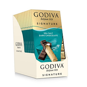 Chocolate Bars ngon nhất thế giới GODIVA Signature Sea Salt Dark Chocolate