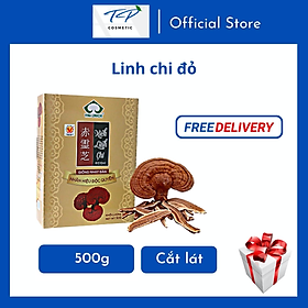 [Freeship Xtra] Nấm Linh Chi Nhật Thượng Hạng (Linh Chi Đỏ) Cắt Lát 500g: Tăng Sức Đề Kháng, Bồi Bổ, Thanh Lọc Cơ Thể.