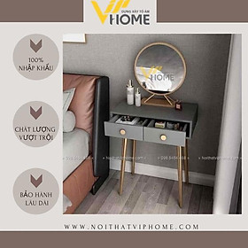 Mua Bàn trang điểm  bàn phấn kèm gương tích hợp đèn LED kèm nút cảm ứng thông minh và ngăn kéo để đồ tện lợi BTD-8014