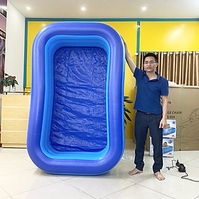 Mua Bể bơi Yoyo 180*140*6CM 3 tầng tặng bơm điện 2 chiều