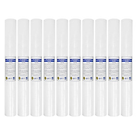 Mua Bộ 10 lõi lọc nước PP | số 1- 1micron dùng cho bộ lọc thô  máy lọc nước R.O 30-50L/h (Hàng chính hãng)