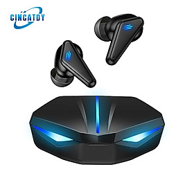 CINCATDY Tai Nghe Gaming True Wireless Earbuds Headphone Bluetooth V5.0 Phiên Bản Nâng Cấp Headset K-55