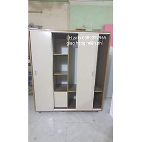 Tủ nhựa đài Loan 4 cánh cửa lùa