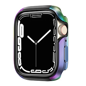 Mua Ốp Bảo Vệ Viền Kim Loại dành cho Apple Watch Series 7 / Apple Watch Series 8 / Apple Watch Series 9 Size 41mm/45mm - Hàng Chính Hãng