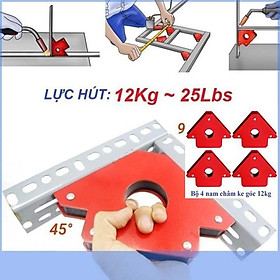 Mua Bộ 4 Ke góc nam châm 12kg | may han que dien tu