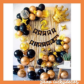 Set bóng sinh nhật LK-008 Đủ Phụ Kiện - Luckydecor