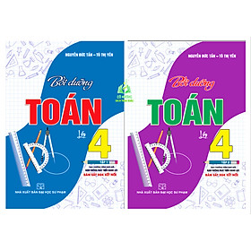 Sách - Combo Bồi Dưỡng Toán Lớp 4 - Tập 1 + 2 (Bám Sát SGK Kết Nối)
