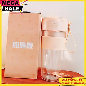Mua Máy Xay Sinh Tố Mini Cầm Tay Sạc Pin Tiện Lợi 300Ml  Ajl (Màu Ngẫu Nhiên) - Giao Hàng Toàn Quốc