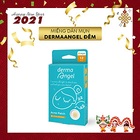 Hộp miếng dán hỗ trợ trị mụn che khuyết điểm dermaAngel