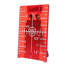Floor Laser Target Plate Card with Stand for Beam Application Green