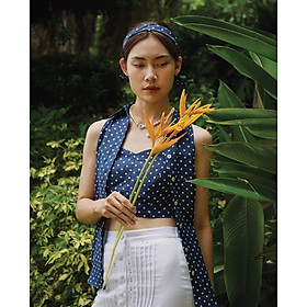 Áo Sơ Mi Halter Linen Hải Tinh TOP159 thời trang thiết kế Hity