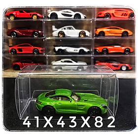Mua Hộp PVC Trưng Bày Bảo Vệ Xe Mô Hình Tỉ Lệ 1:64