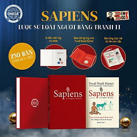 Hình ảnh sách SAPIENS - CHỮ KÝ ĐỘC QUYỀN YUVAL NOAH HARARI - LƯỢC SỬ LOÀI NGƯỜI BẰNG TRANH TẬP 2 - PHIÊN BẢN GIỚI HẠN BÌA VẢI (IN 250c) -