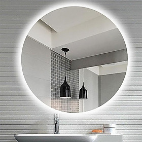 Mua Gương tròn led hắt hậu có cảm ứng tắt/bật