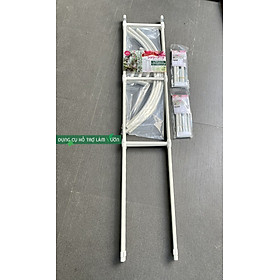 CỔNG CHO HOA LEO RỘNG 180*CAO 225* SÂU 31CM - TRẮNG