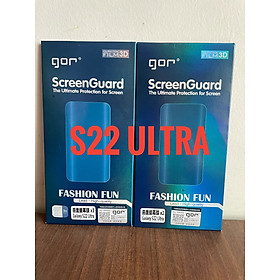 Mua Bộ 2 miếng dán màn hình full cho Samsung Galaxy S22 Ultra  S22 Ultra 5G hãng Gor - Hàng nhập khẩu ( hộp 2 miếng)