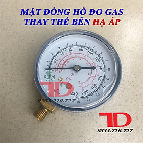 Mặt đồng hồ đo gas thay thế bên hạ áp