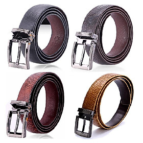 Dây thắt lưng nữ da đà điểu Huy Hoàng 2,5P trơn màu đen, nâu đất, nâu đỏ, vàng bò HT5411-12-15-16