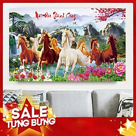 Mua Tranh thêu chữ thập Mã đáo thành công Lavender LV3172