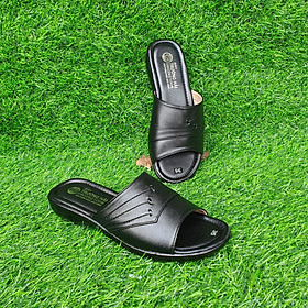 Dép nữ trung niên 3.5cm Trường Hải 2 màu đen,nâu đế PU nhẹ DN98