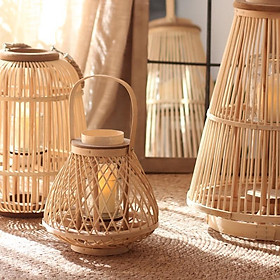 Mua Đèn lồng tre đan thủ công ONGTRE dùng để trang trí nhà hàng  quán cafe  decor nhà cửa