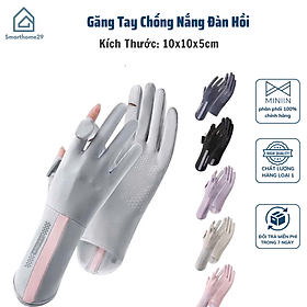Găng Tay Chống Nắng Dài Vừa Phải, Chống Trượt Thời Trang Mùa Hè, Đàn Hồi - HÀNG CHÍNH HÃNG MINIIN