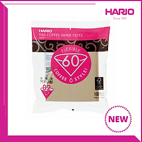 Giấy lọc cà phê Hario 100 cái (V60-VCF-02-100M)