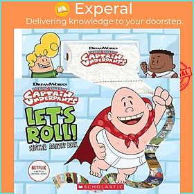 Sách - Let's Roll! Sticker Activity Book (Captain Underpants TV) by Howie Dewin (US edition, paperback)