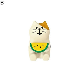 Mua All-match Cat Figure Animal Model Zakka Cat Collectible for Cake Topper