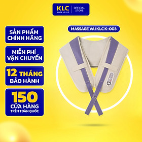 Máy massage cổ vai gáy KLC K-003 Hồng ngoại, giải toả cơn đau nhức, giảm stress hiệu quả