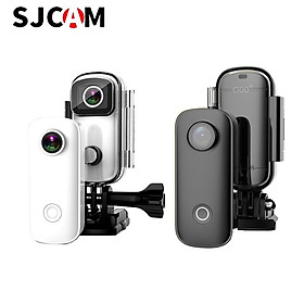 Hình ảnh SJCAM C100Plus / C100 Mini Action Camera 2K 30FPS H.265 12MP 2.4G WiFi Vỏ chống nước 30M Sport DV Camcorder C100PLUS Webcam Màu sắc: Đen