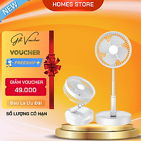 Mua Quạt Tích Điện Gấp Gọn Xiaomi 3Life S18 Sử Dụng 4-12 Giờ Liên Tục - Hàng Nhập Khẩu