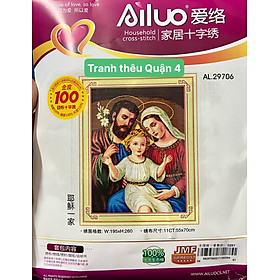 Mua Tranh thêu chữ thập Chúa gia AL29706  kích thước 55 x 70 cm  thêu kín