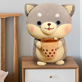 Cute Cartoon Plush Dog Toys  Soft Huggable Sofa Cushion Gift